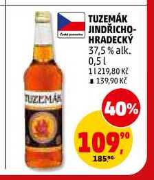 TUZEMÁK JINDŘICHO-HRADECKÝ, 0,5 l