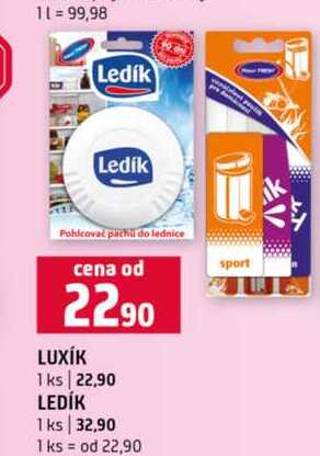 LUXÍK, LEDÍK 1 ks