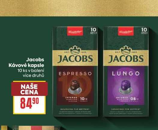 Jacobs Κάvové kapsle 10 ks