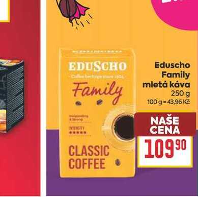 Eduscho Family mletá káva 250 g