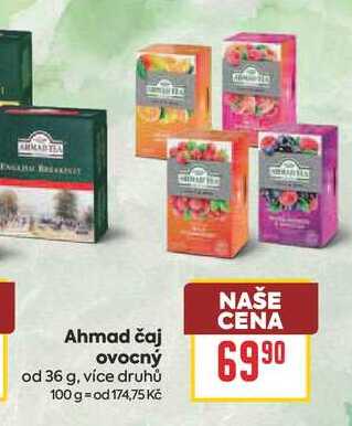 Ahmad čaj ovocný od 36 g