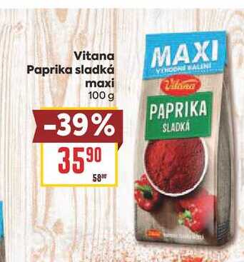 Vitana Paprika sladká maxi 100 g