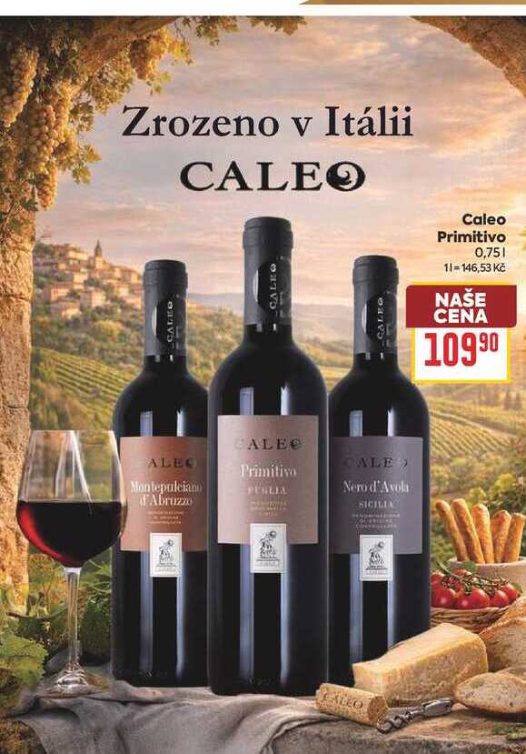 Caleo Primitivo 0,75l