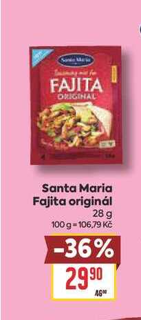 Santa Maria Fajita originál 28 g 