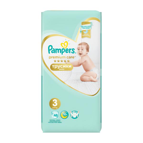 Pampers Pants Premium Care Plenkové kalhotky vel. 3 (6-11kg)