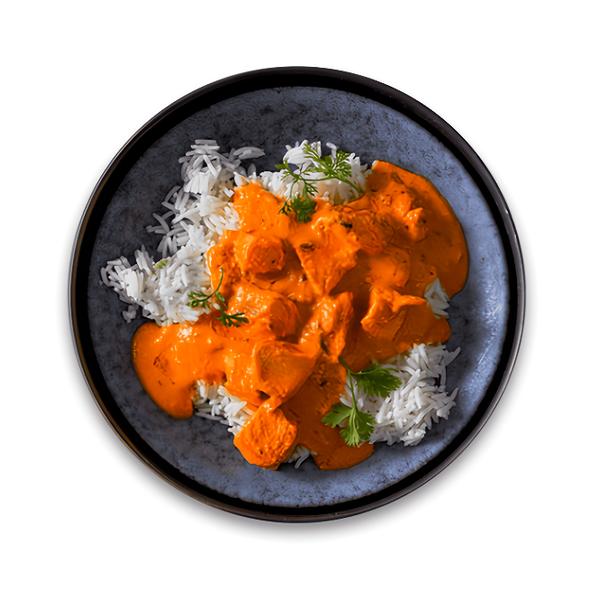 Authentic Butter Chicken s basmati rýží