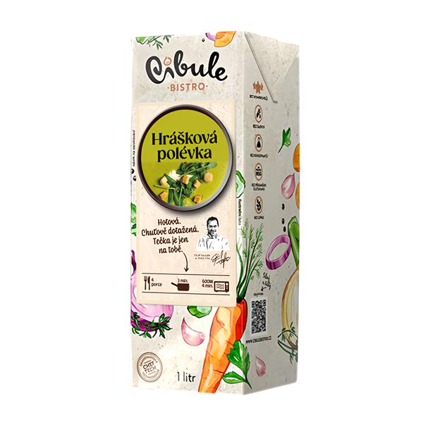 Cibule Bistro Hrášková polévka