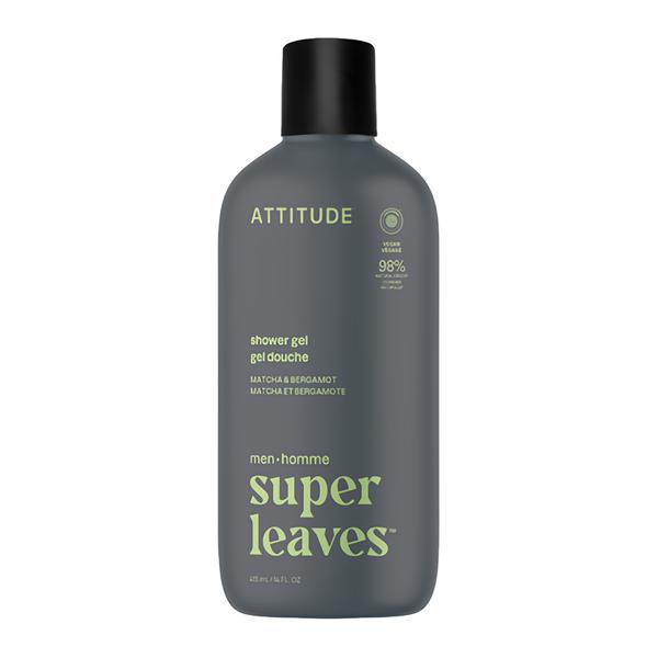Attitude Pánský sprchový gel Super leaves - Matcha a Bergamot