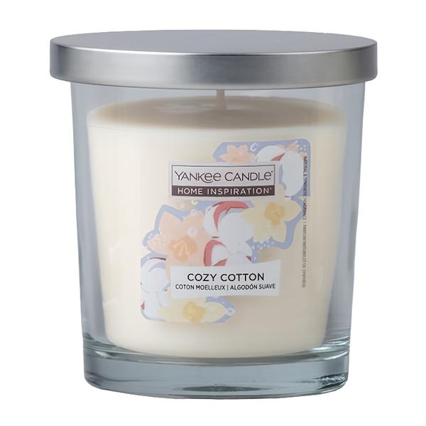 Yankee Candle Vonná svíčka ve skle střední Cozy Cotton