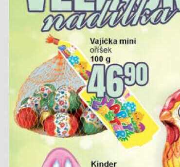 Vajíčka mini oříšek 100 g 