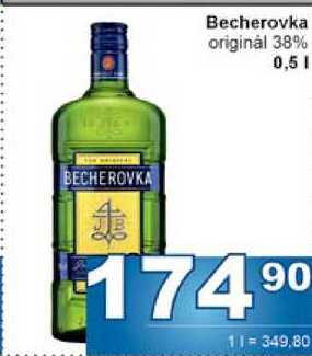 Becherovka original 38% 0,5l