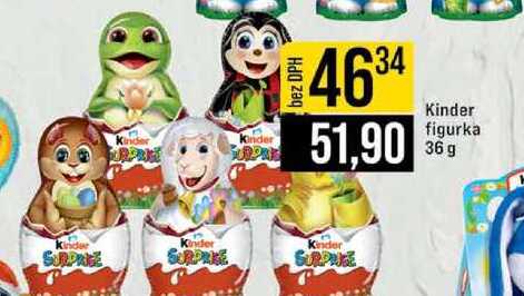 Kinder figurka 36 g 