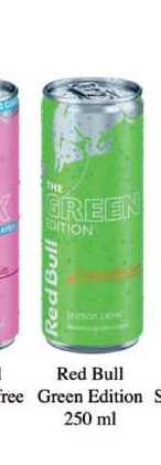 Red Bull Free Green Edition 250 ml 