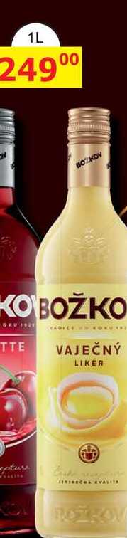 Božkov Vaječný likér 1l