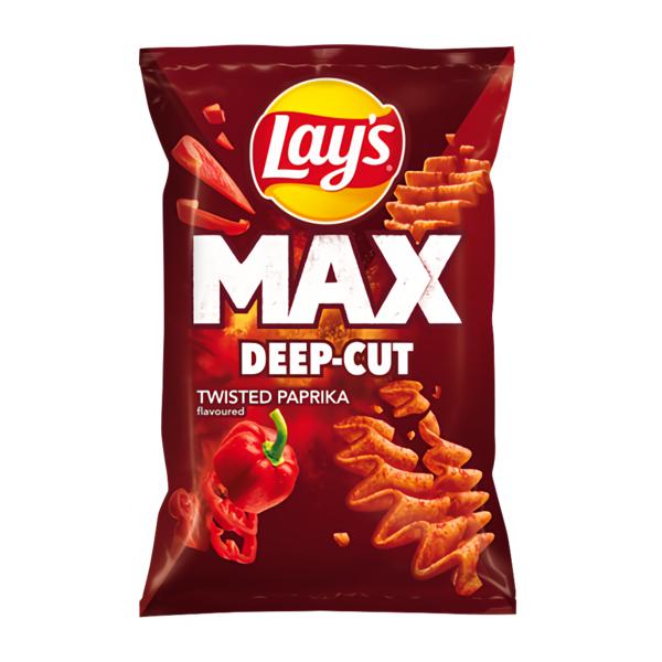 Lay's Max Deep-Cut s příchutí papriky