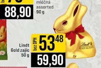 Lindt Gold zajíc 50 g