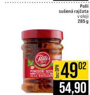 Polli sušená rajčata v oleji 285g