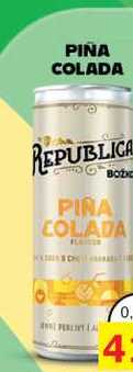 BOŽKOV REPUBLICA PIÑA COLADA 0,25L míchaný nápoj