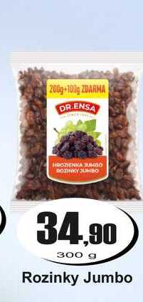 Dr. Ensa Rozinky Jumbo 300 g