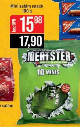 Mini salám snack 100 g