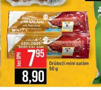 Drůbeží mini salám 50 g