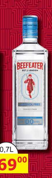 BEEFEATER LONDON ALCOHOL FREE 0,7L