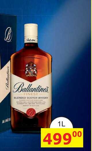 Ballantine's Finest Skotská whisky 1l