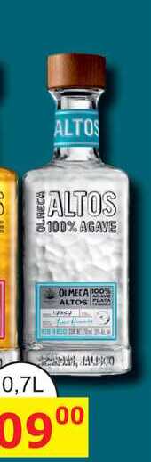 OLMECA ALTOS PLATA 0,7L 
