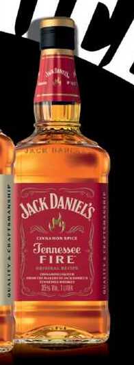 Jack Daniel's Tennessee fire likér s příchutí skořice 700ml