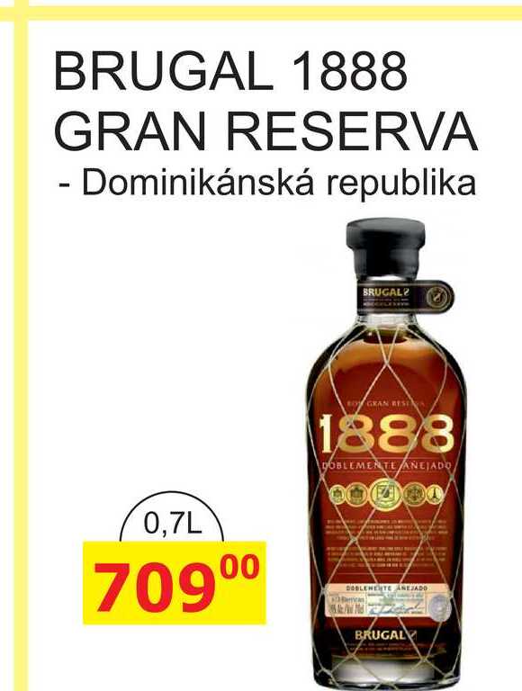 BRUGAL 1888 GRAN RESERVA 0,7L
