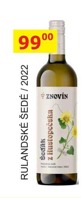 ZNOVÍN ZNOJMO 0,75L RULANDSKÉ ŠEDÉ 2022 
