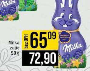 Milka zajic 90 g