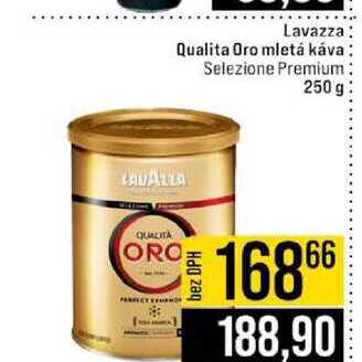 Lavazza Qualita Oro mletá káva Selezione Premium 250 g