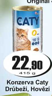 Konzerva Caty Drůbeží, Hovězí 415 g