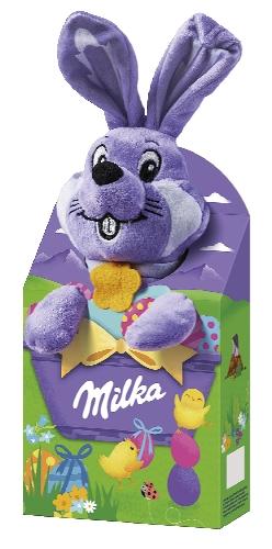 Milka Cukrovinky s plyšovou hračkou, 96 g