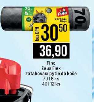 Fino Zeus Flex zatahovací pytle do koše 70l 8 ks 40l 12 ks