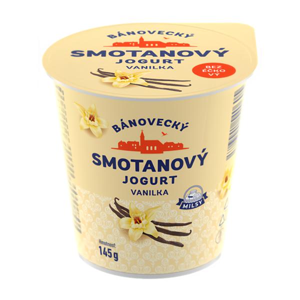 Milsy Bánovecký smetanový jogurt vanilka