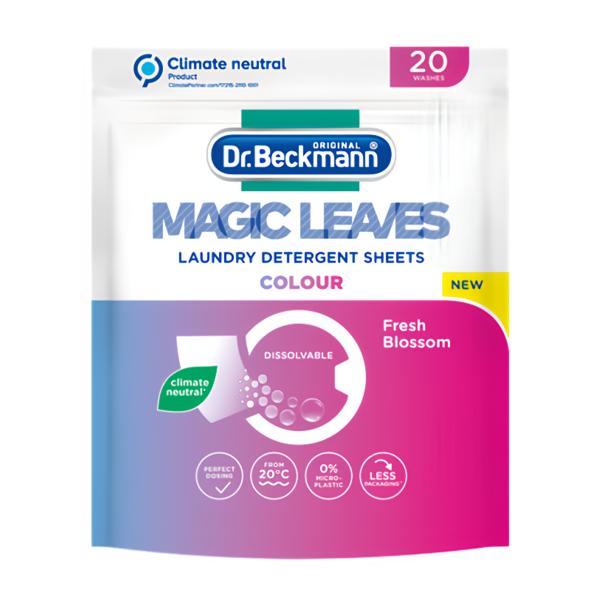 Dr. Beckmann Prací ubrousky pro barevné prádlo Magic Leaves Color Fresh Blossom