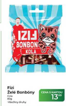 Fizi Želé Bonbóny 80 g