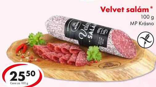 Velvet salám, 100 g
