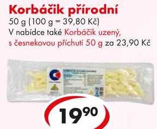 Korbáčik přírodní, 50 g 