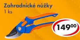 Zahradnické nůžky 