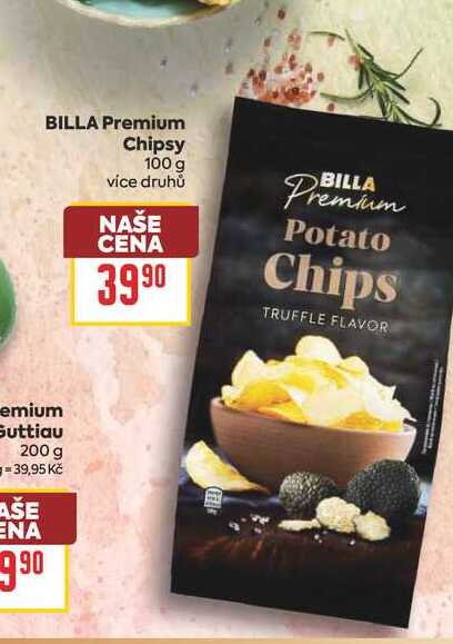 BILLA Premium Chipsy 100g