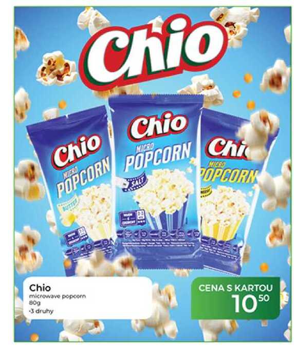Chio microwave popcorn 80 g