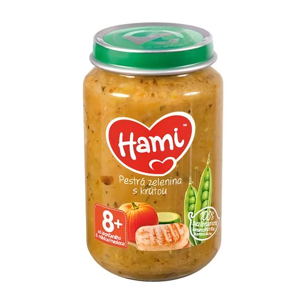 Hami Pestrá zelenina s krůtou 8m+
