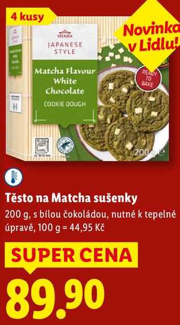 Těsto na Matcha sušenky, 200 g