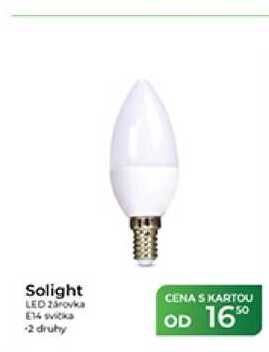 Solight LED žárovka E14 svíčka