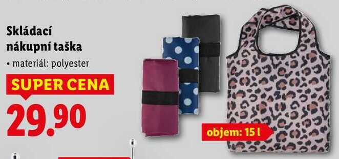 Skládací nákupní taška