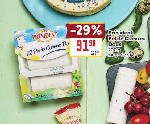 Président Petits Chèvres Doux 200g