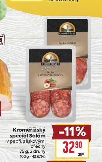 Kroměřížský speciál Salám 75g